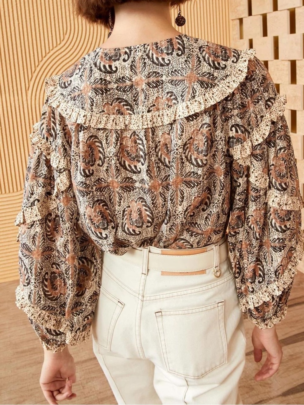 Ulla Johnson Edith Blouse 8 - Picture 3 of 12